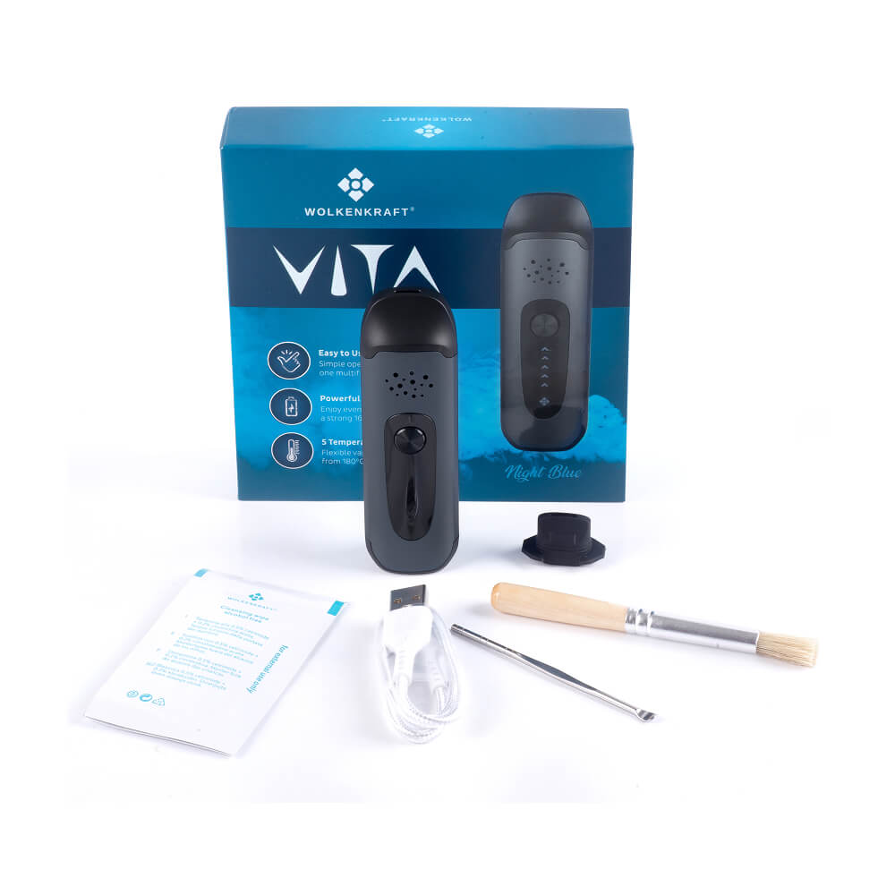 Vaporizzatore per erbe secche WOLKENKRAFT ViTA