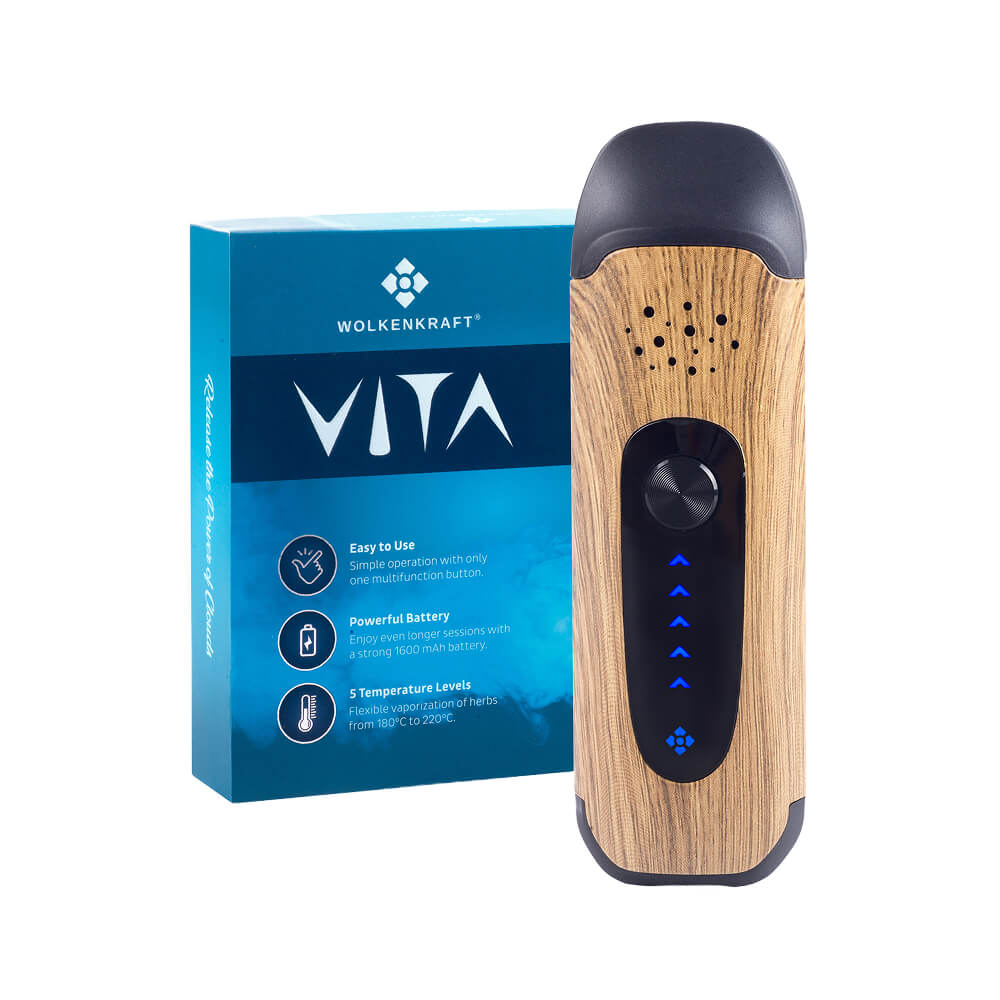 Vaporizzatore per erbe secche WOLKENKRAFT ViTA