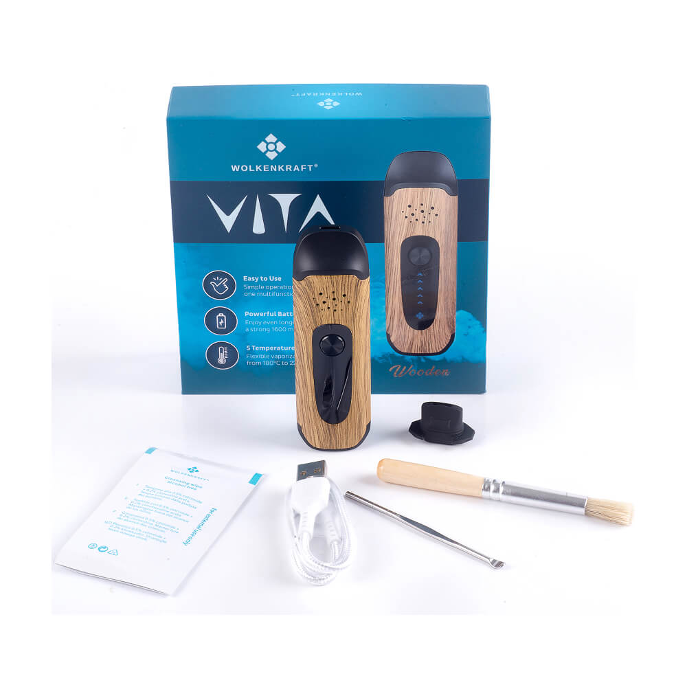 Vaporizzatore per erbe secche WOLKENKRAFT ViTA