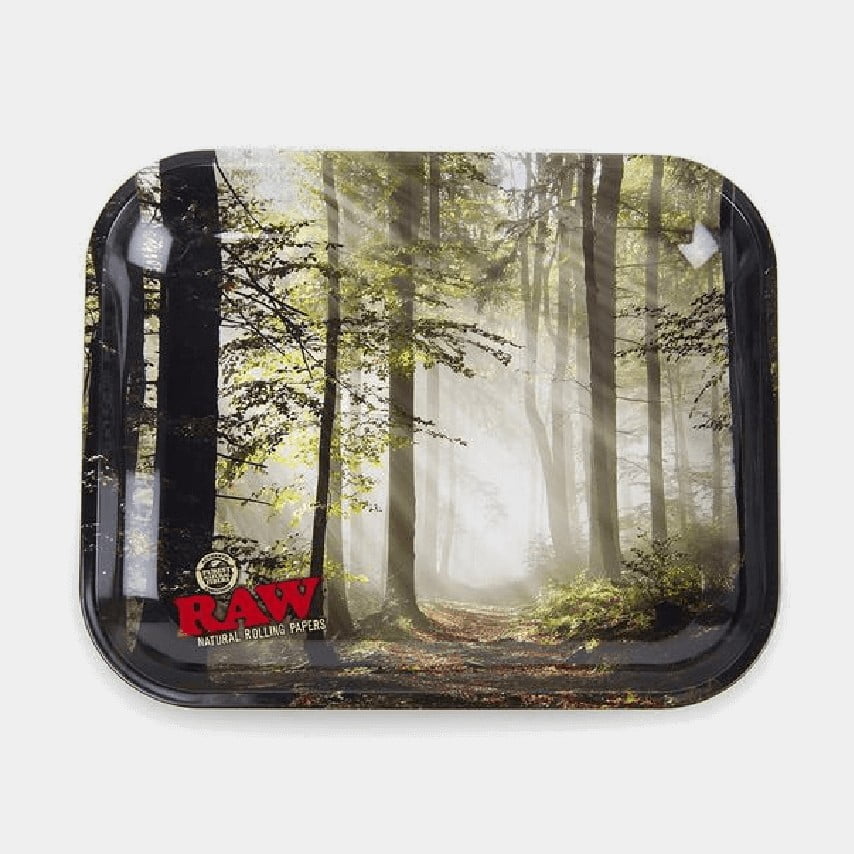 RAW - Vassoio per rollare in metallo Forest