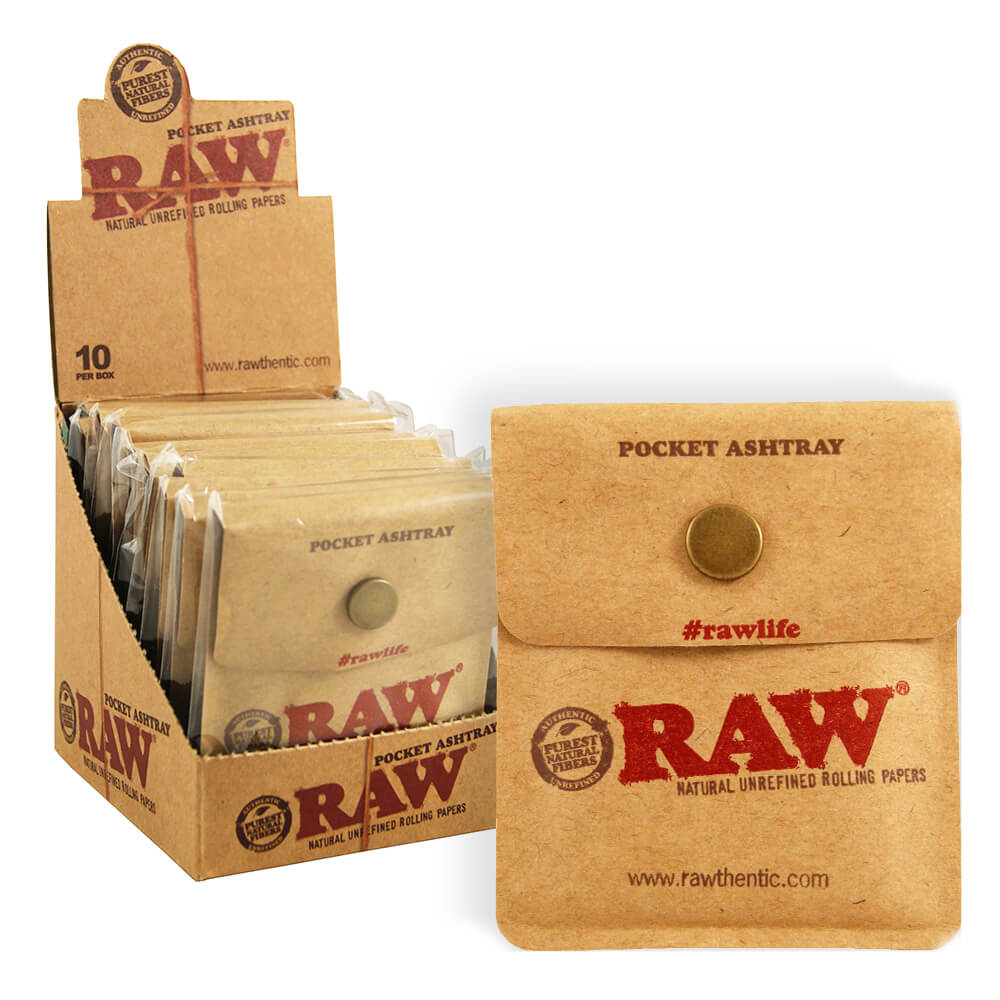 Posacenere portatile tascabile RAW (10 pezzi/display)