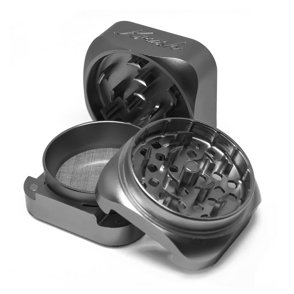 Krush Kube 3.0 Aluminium Grinder 3 Teile - 55 mm