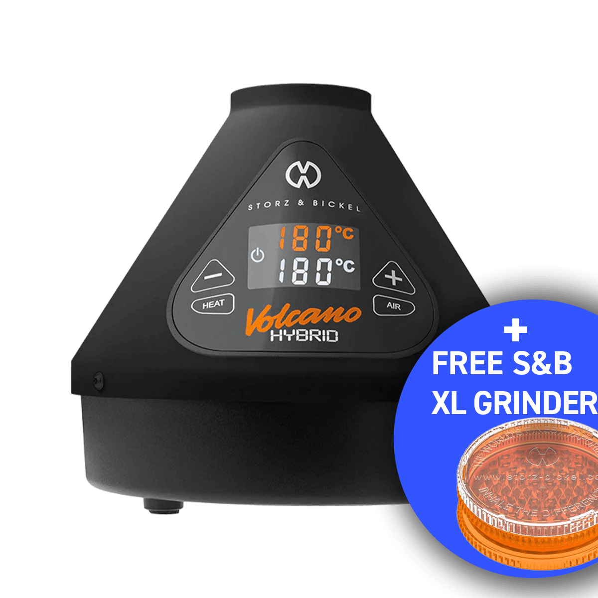 Storz & Bickel -Volcano Hybrid - Onyx edition -The Digital Vaporizer