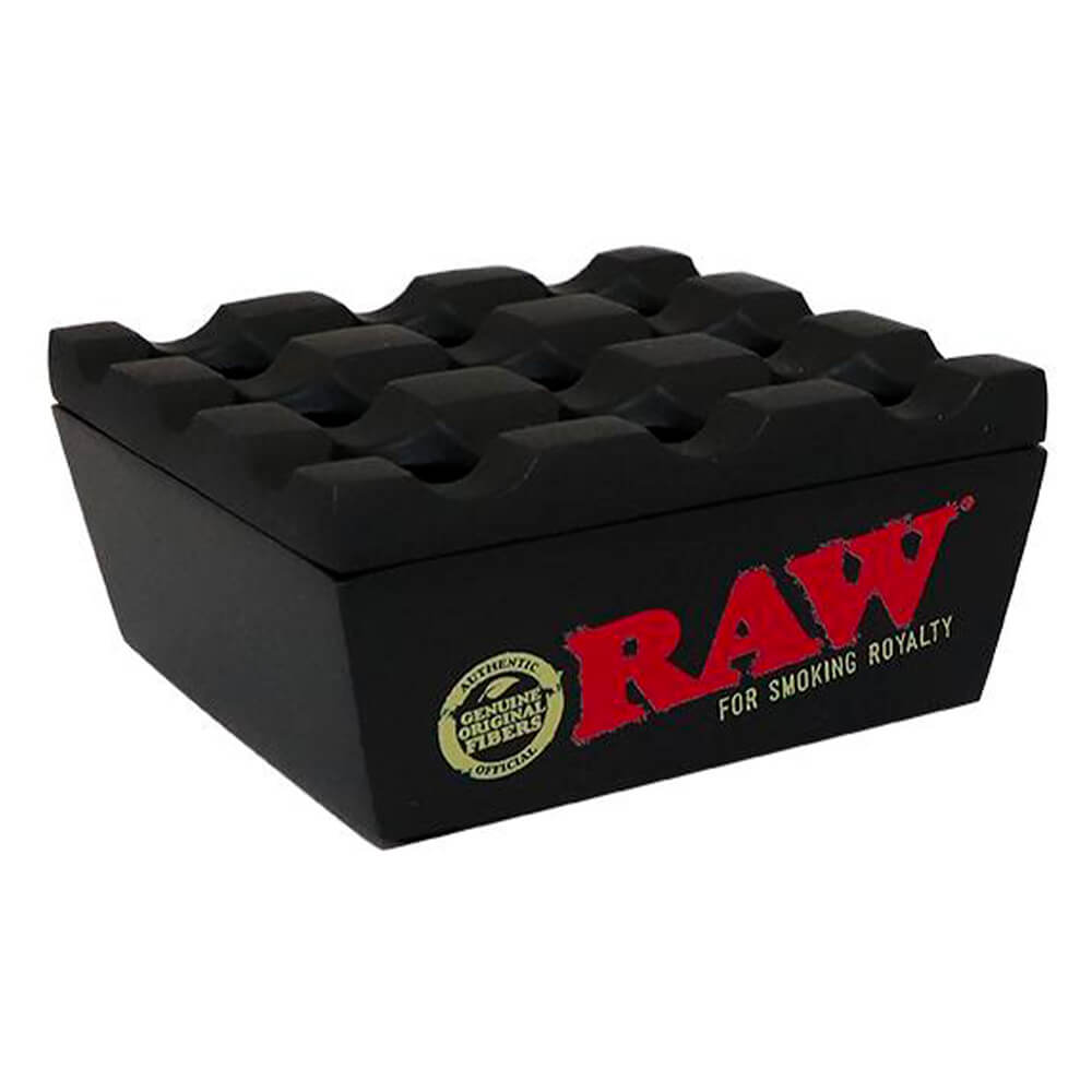 Cendrier en métal noir RAW Regal
